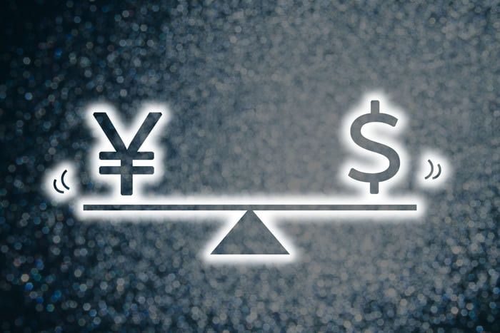 円とドルのシーソー