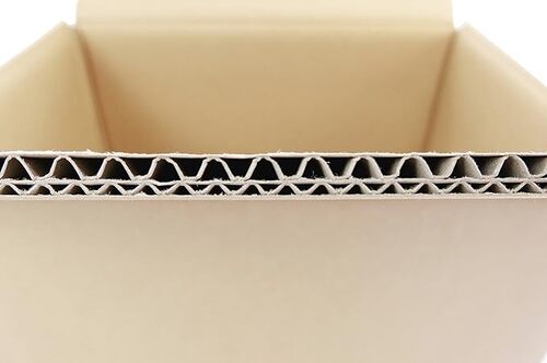 段ボール箱の断面